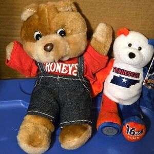 Vintage Shoney's Restaurant Mascot Bear & TN State QTR Bear